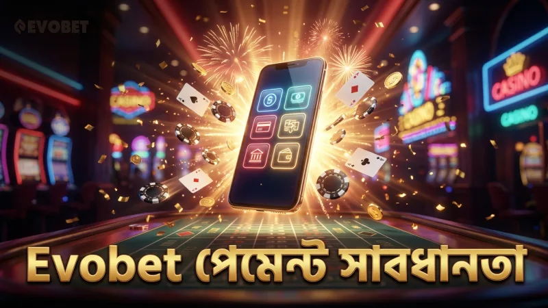 স্থানীয় পেমেন্ট সিস্টেম ব্যবহারে আর্থিক সাবধানতা অবলম্বন করুন Evobet-এ