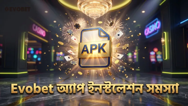 Evobet অ্যাপ ডাউনলোডে সাধারণ সমস্যা ও ইনস্টলেশন নির্দেশিকা