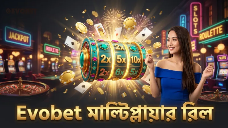 Evobet প্ল্যাটফর্মে মাল্টিপ্লায়ার রিলের কার্যকারিতা নিশ্চিত