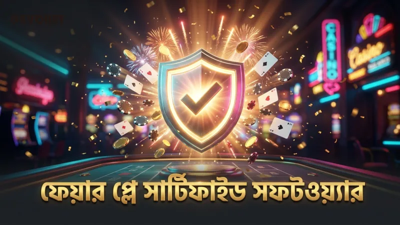 ফেয়ার প্লে সার্টিফাইড বক্সিং কিং সফটওয়্যার বিশ্বস্ততা প্রদান করে।