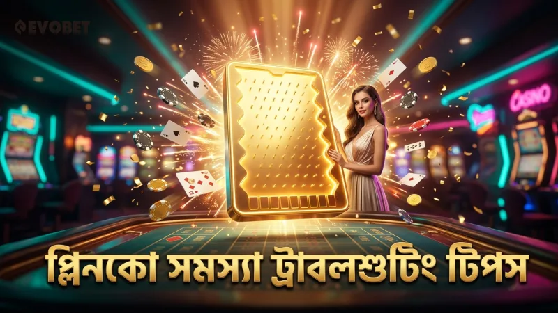 প্লিনকো গেমে সাধারণ সমস্যা ও ট্রাবলশুটিং টিপস।