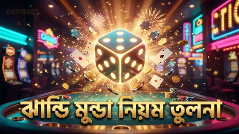 ঝান্ডি মুন্ডা এবং অন্যান্য কার্ড গেমের নিয়মের তুলনা