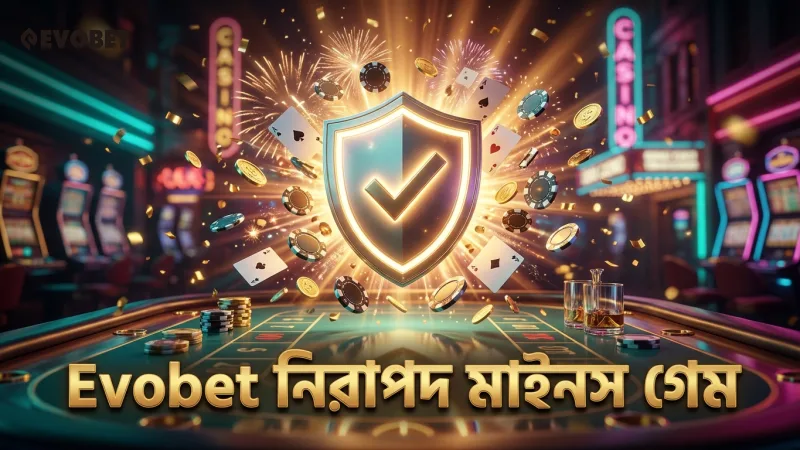 Evobet প্ল্যাটফর্মে মাইনস গেমের নিরাপত্তা ও বিশ্বস্ততা নিশ্চিত।