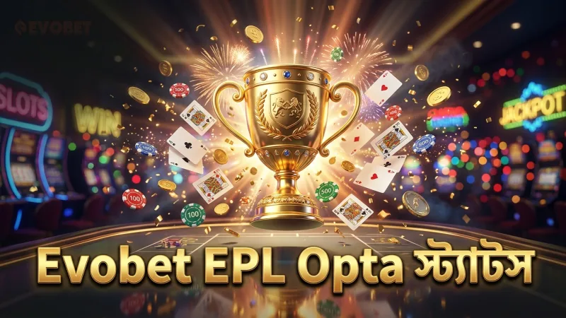 Evobet প্রদান করে অফিশিয়াল EPL Opta স্ট্যাটস ফিড
