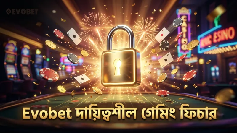 Evobet প্ল্যাটফর্মে দায়িত্বশীল গেমিং ফিচার সক্রিয় করুন সহজে