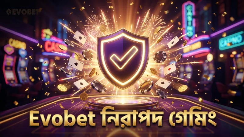 Evobet প্ল্যাটফর্মে নিরাপদ ও স্বচ্ছ গেমিং পরিবেশ নিশ্চিত