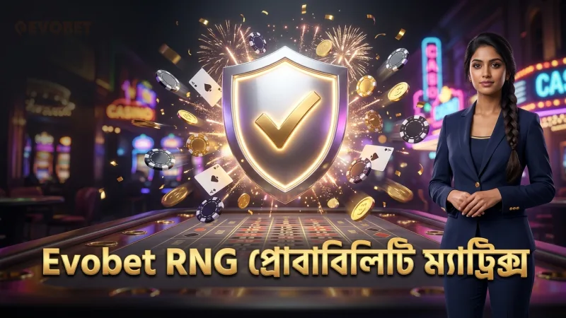 Evobet এর RNG সার্টিফায়েড ডাইস অডস ও প্রোবাবিলিটি ম্যাট্রিক্স