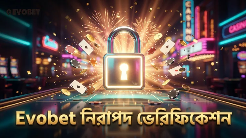 Evobet প্ল্যাটফর্মে নিরাপদ ভেরিফিকেশন ব্যবস্থা নিশ্চিত করে।