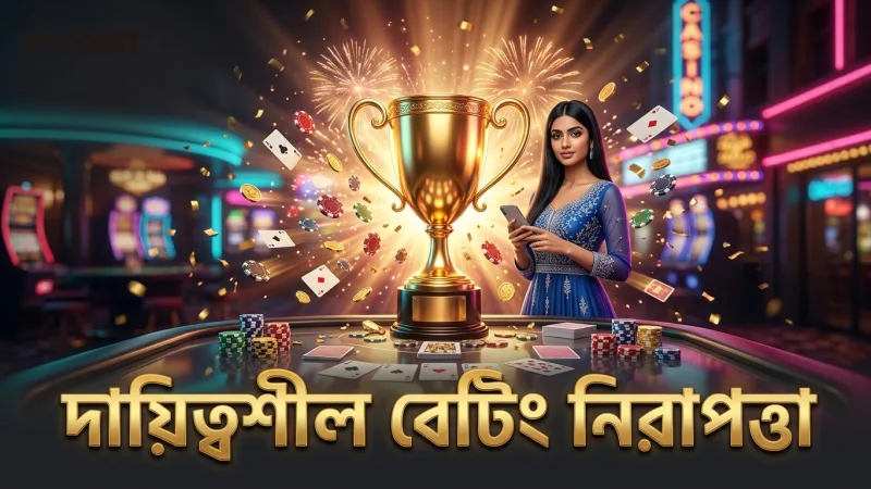 দায়িত্বশীল বেটিংয়ে ঝুঁকি কমাতে নিরাপত্তা গুরুত্বপূর্ণ।