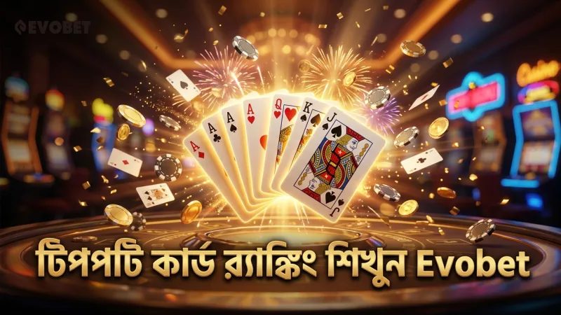 টিপপটির কার্ড র্যাঙ্কিং নিয়ে বিস্তারিত জানুন সহজভাবে