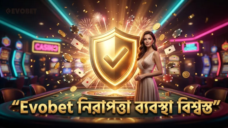 Evobet নিরাপত্তা ব্যবস্থা ব্যবহারকারীর বিশ্বাস জাগায়।